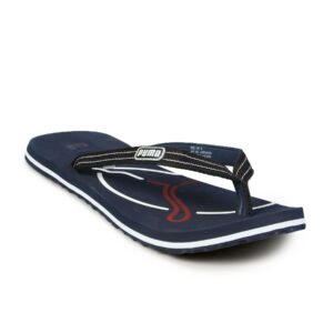 Puma Men's Neon Cat Navy Blue Flip Flop