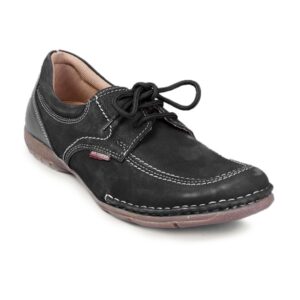 Lee Cooper Men's Casual Felt Black Shoe