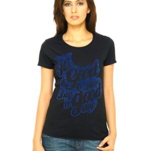 Wrangler Women Black T-shirt