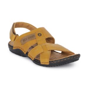 Red Chief Men Tan Sandals