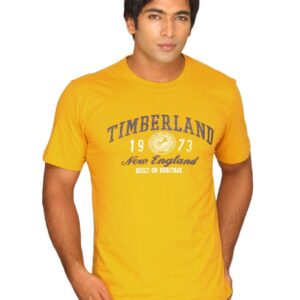 Timberland Men Yellow T-shirt