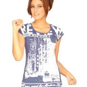 ADIDAS Women's Street Blue T-shirt