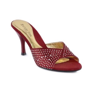 Carlton London Women Red Casual Heels