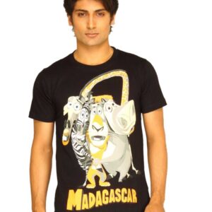 Guerrilla Men's Madagascar Black T-shirt