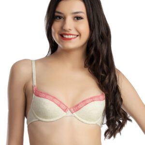 Enamor Ivory Coloured Smooth Bra