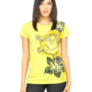 Little Miss Women Sunshine Yellow T-shirt