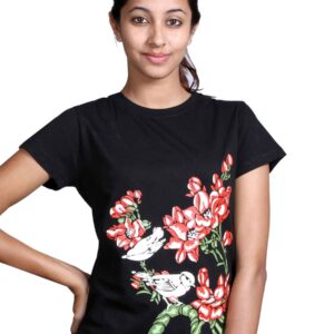 Inkfruit Women's Chirfhy Black T-shirt
