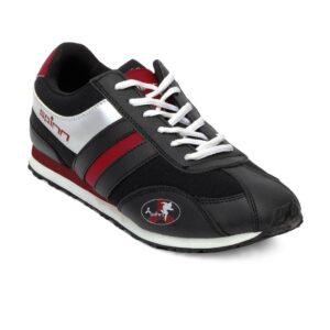 Spinn Men Swift Black Sports Shoes