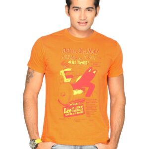 Lee Men's Believe Burnt Orange T-shirt