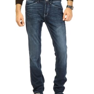 United Colors of Benetton Men Washed Blue Jeans