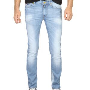Deni Yo Men Washed Blue Jeans