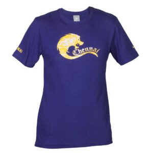 Nike Men Blue Cricket Chennai T-shirt