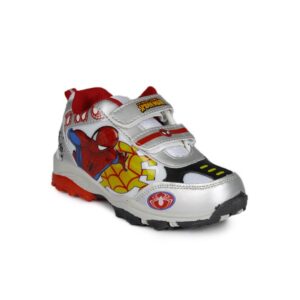 Marvel Boys Grey Web Spider Casual Shoes