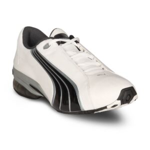 Puma Men's Jago White Black Silver Shoe
