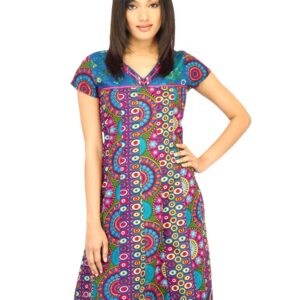 BIBA Women Printed Blue Kurta