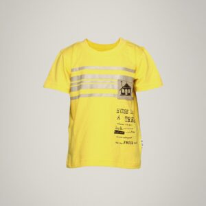 Gini and Jony Boy's Kaffle Yellow Infant Kidswear