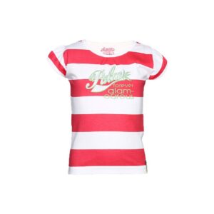 Palm Tree Girl's Lions White Pink Kidswear