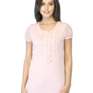 United Colors of Benetton Women Light Pink Top