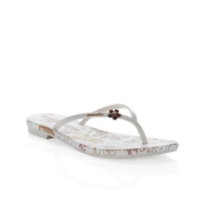 Grendha Women Ciaudia White Flats