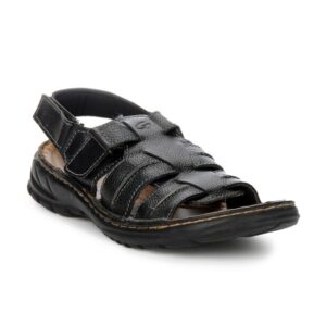 Ganuchi Men Black Sandals
