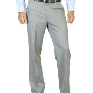 John Miller Men Striped Grey Trousers