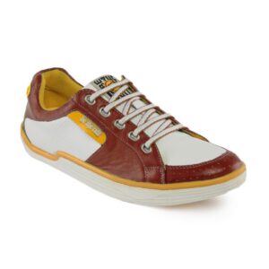 ID Men Red & White Shoes