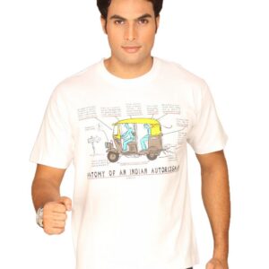Tantra Men's Autorikshaw White T-shirt