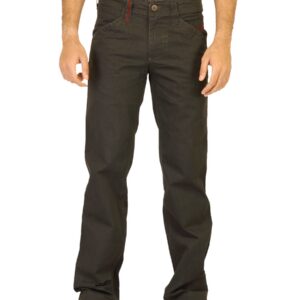 Probase Men Solid Brown Trousers