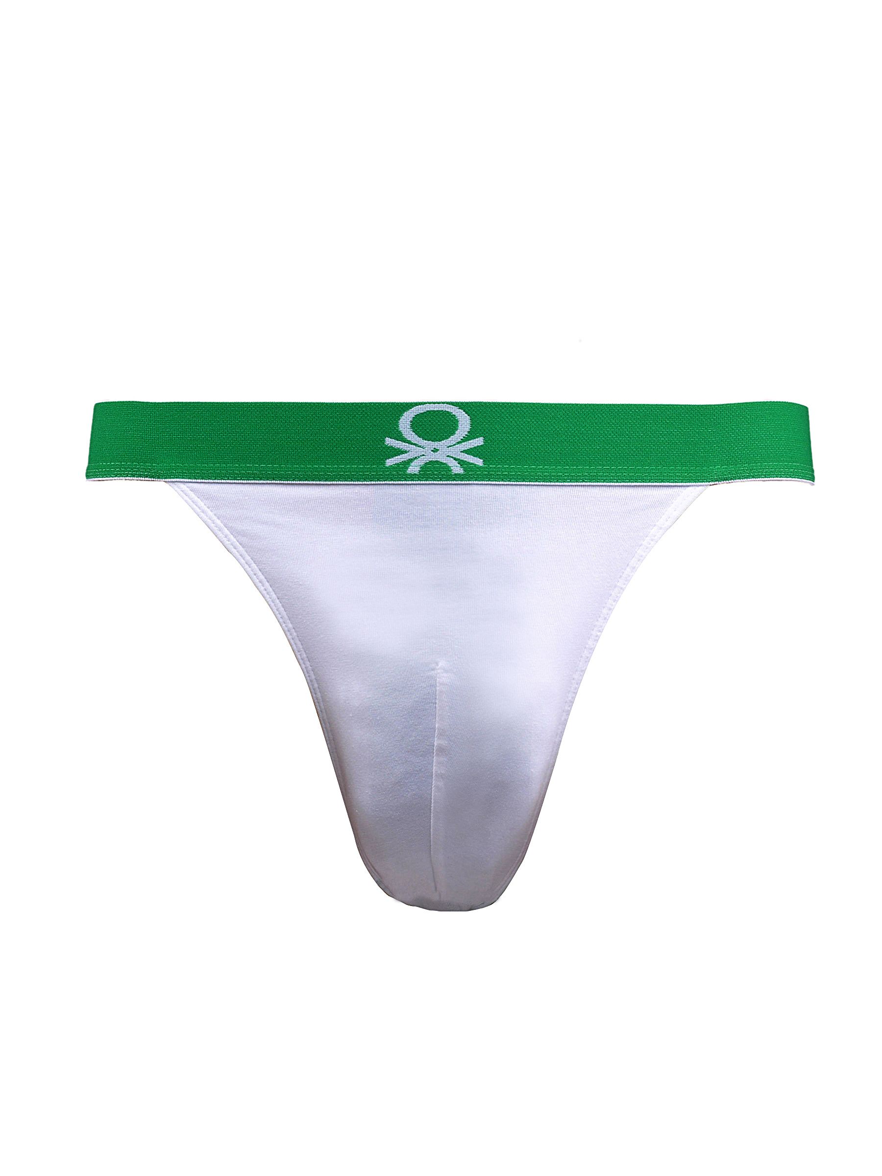 Undercolors of Benetton Men White Tanga Brief