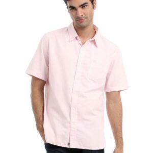 Timberland Men Pink Shirt