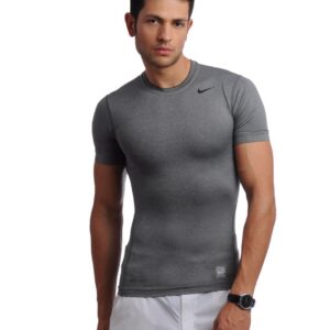 Nike Men Grey Training T-shirt
