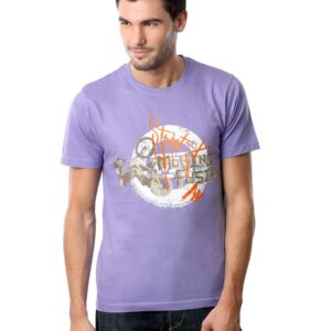 Myntra Men Street Moving Fusion Purple T-shirt