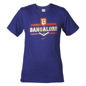 Nike Men Blue Cricket Tee T-shirt