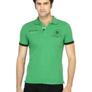 United Colors of Benetton Men Printed Green T-shirt
