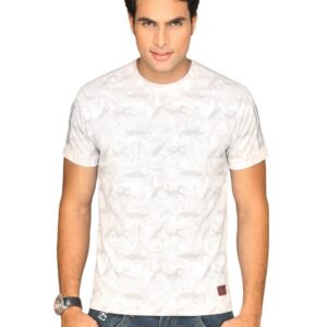 ADIDAS Men's Allover White T-shirt