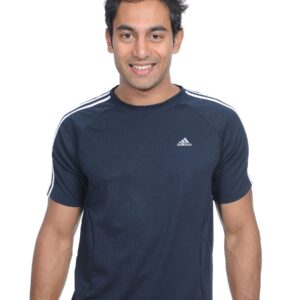 ADIDAS Men's Navy Blue T-shirt