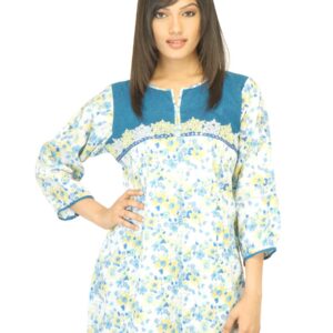 Aneri Women Anshu Blue Kurta