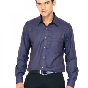 Indigo Nation Men Check Purple Shirts