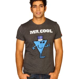 Mr.Men Men's Mr.Cool Black T-shirt