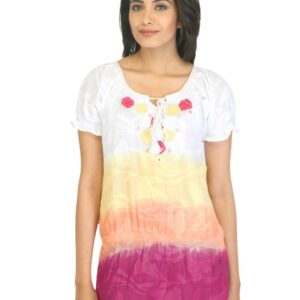 BIBA OUTLET Women White Tunic
