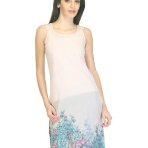 W Women Printed Peach Kurta