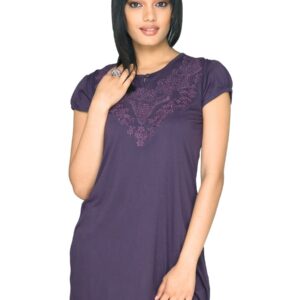 Scullers For Her Women Fashion Summer Lite Aubergine Tunics