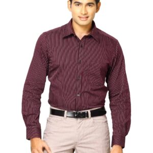 Indigo Nation Men Bling PC Red Shirt