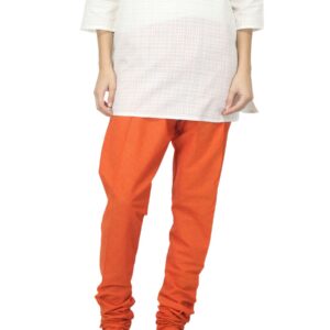 Fabindia Women Orange Churidar