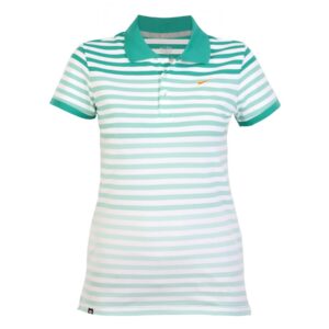 Nike Women Green Polo T-shirt