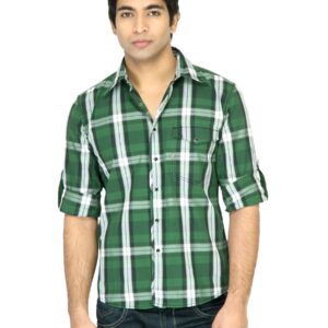 Wrangler Men Rodeo Green Shirt