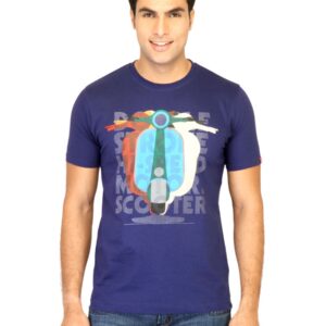 Probase Men Printed Purple Tshirts