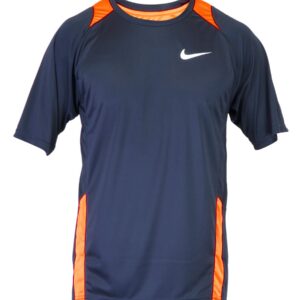 Nike Men Solid Navy Blue Jerseys
