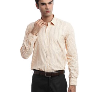 Mark Taylor Men Yellow Shirt