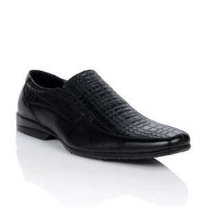 Homme Men Black Formal Shoes